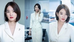 最美的国会议员华丽回归!《辅佐官2》申敏儿一身纯白正装,女神气质爆发